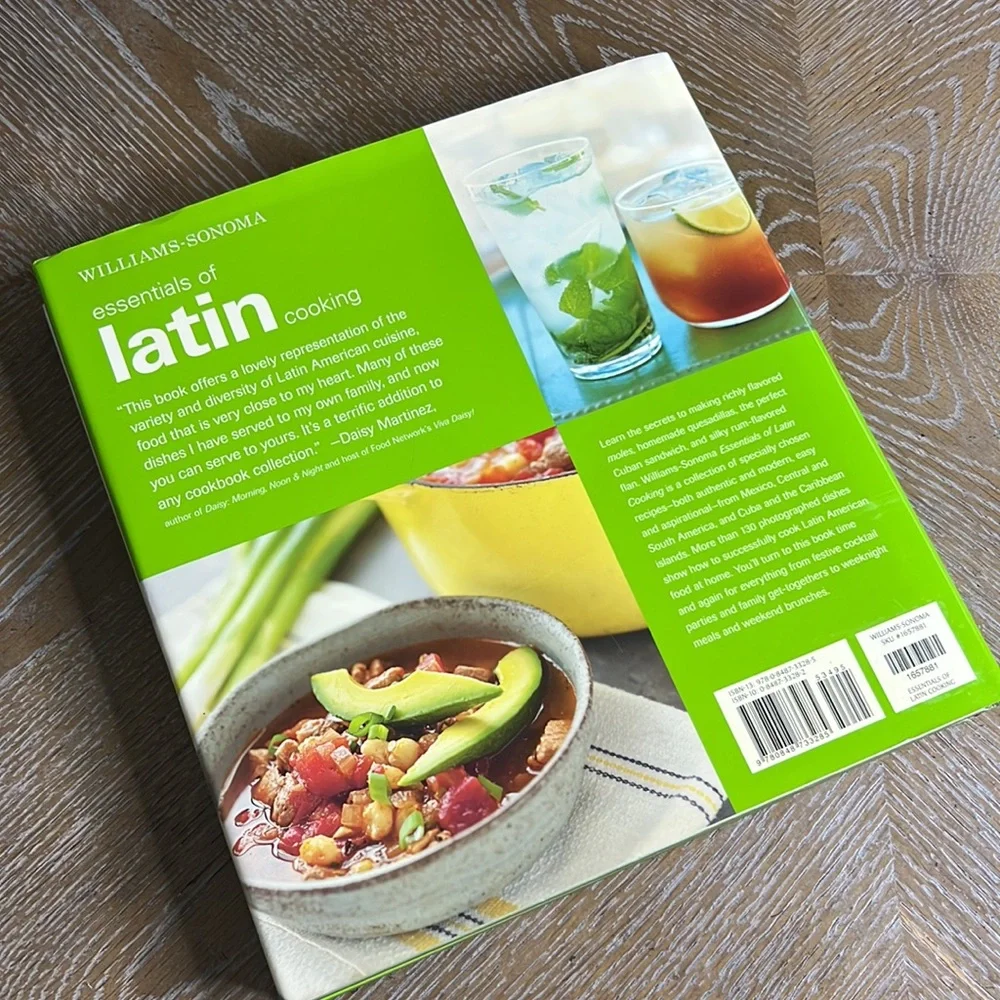 WILLIAMS -SONOMA Essential of Latin Cooking 287 Pages Cookbook